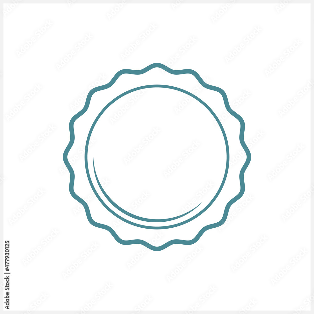 Sketch stamp icon Circle Vector stock illustration. EPS 10 Sketch stamp icon Circle Vector stock illustration. EPS 10