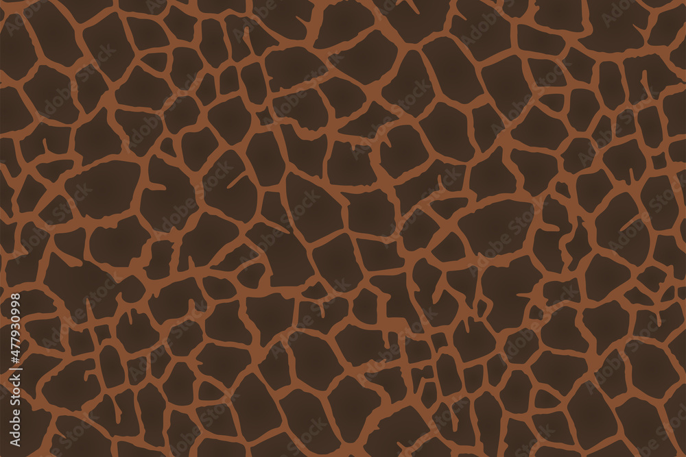 Full Seamless Giraffe Animal Skin Pattern In Vector. Cheetah for apparel dress clothes fabric print background. Full Seamless Giraffe Animal Skin Pattern In Vector. Cheetah for apparel dress clothes fabric print background.