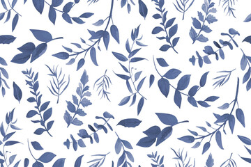 Acrylglasbilder Very-Peri-Muster Florales Blütenmuster nahtlos elegant  © MSK Design