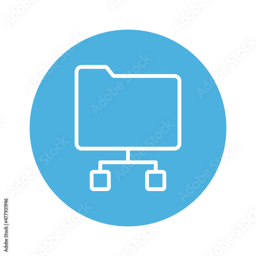 shared folder Vector icon which is suitable for commercial work and easily modify or edit it