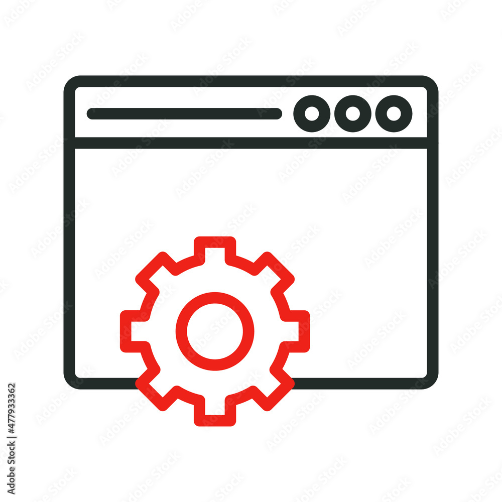 Page setting Vector icon which is suitable for commercial work and easily modify or edit it
Page setting Vector icon which is suitable for commercial work and easily modify or edit it