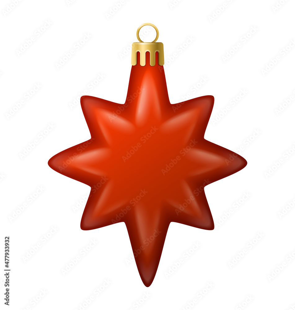 Red Sprocket Ornament Composition Red Sprocket Ornament Composition