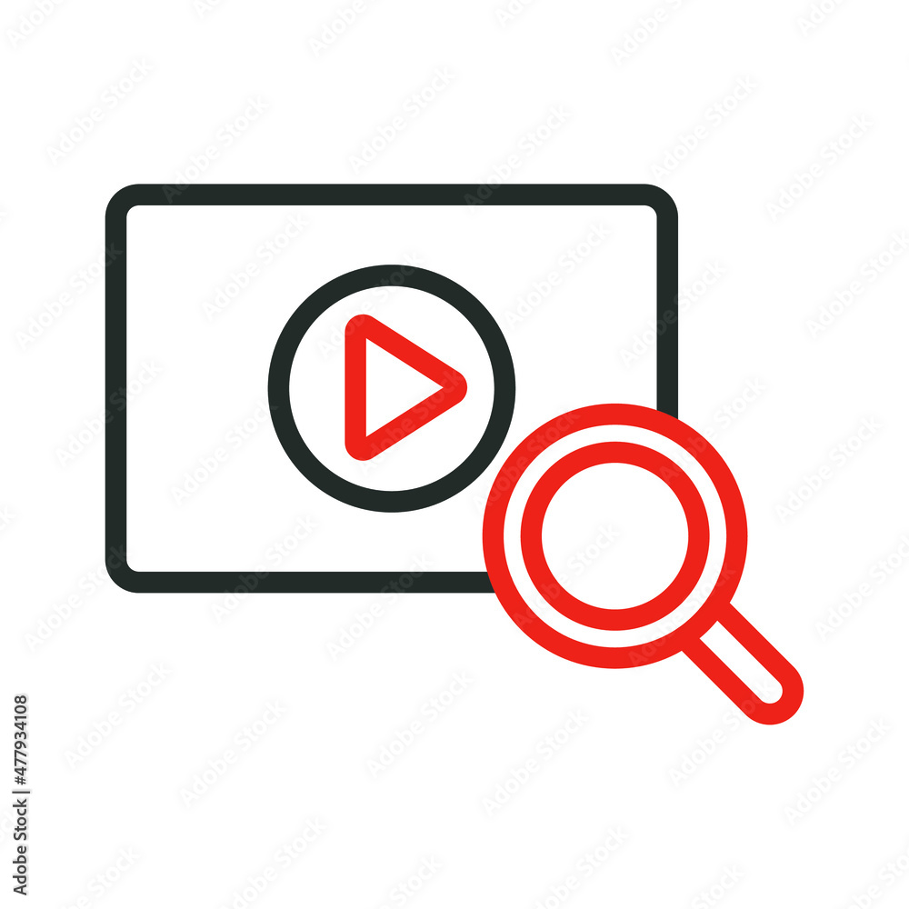 video search Vector icon which is suitable for commercial work and easily modify or edit it
video search Vector icon which is suitable for commercial work and easily modify or edit it
