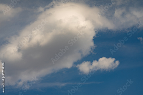 blue sky with cloud closeup © filins
