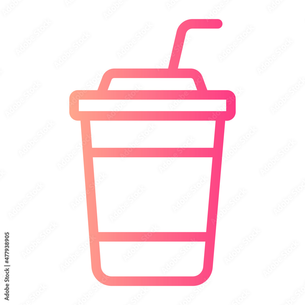 Coffee Cup gradient icon Coffee Cup gradient icon