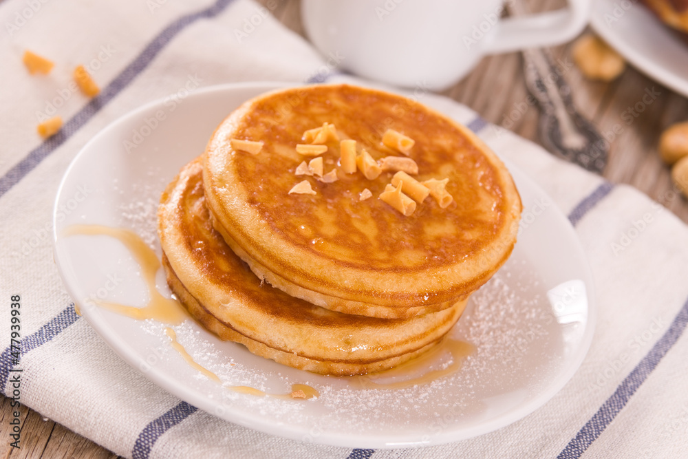 Honey Pancakes. Honey Pancakes.