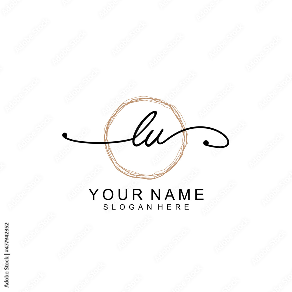 , initial Signature logo template vector , initial Signature logo template vector