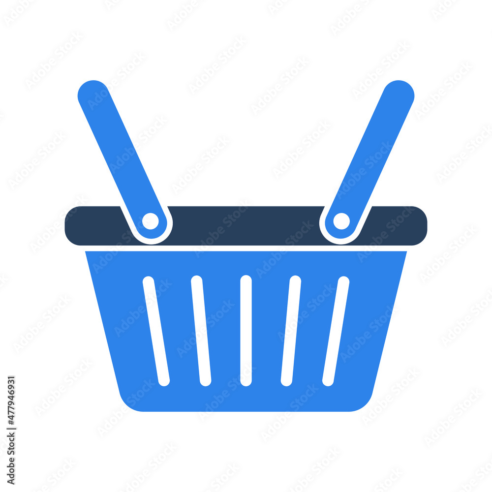 Shopping basket Vector icon which is suitable for commercial work and easily modify or edit it

