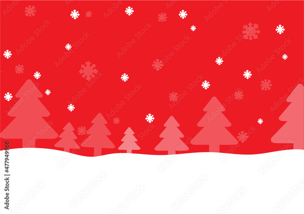 Colored winter background for your design. For wallpapers, covers, postcards, banners. Vector illustration.