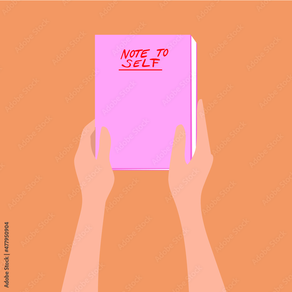 seeking support is not a sign of weakness lettering on a journal which is hold up by two hands seeking support is not a sign of weakness lettering on a journal which is hold up by two hands