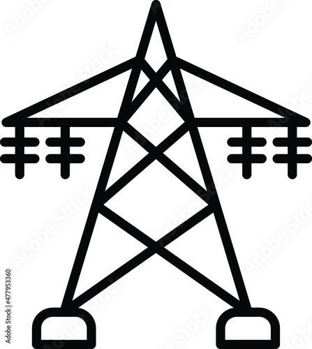 Electric Station Icon Style
