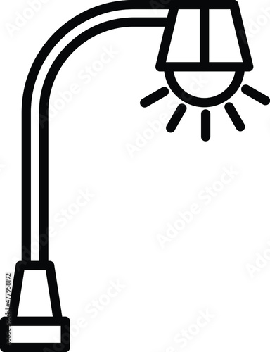 Street Light Icon Style