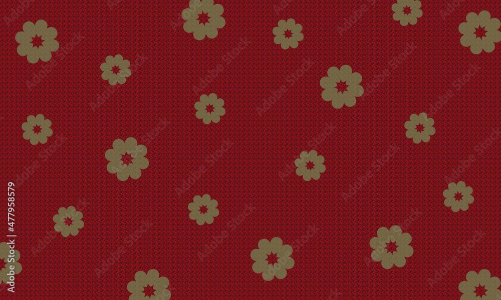 a red texture background with a bunch of flowers a red texture background with a bunch of flowers