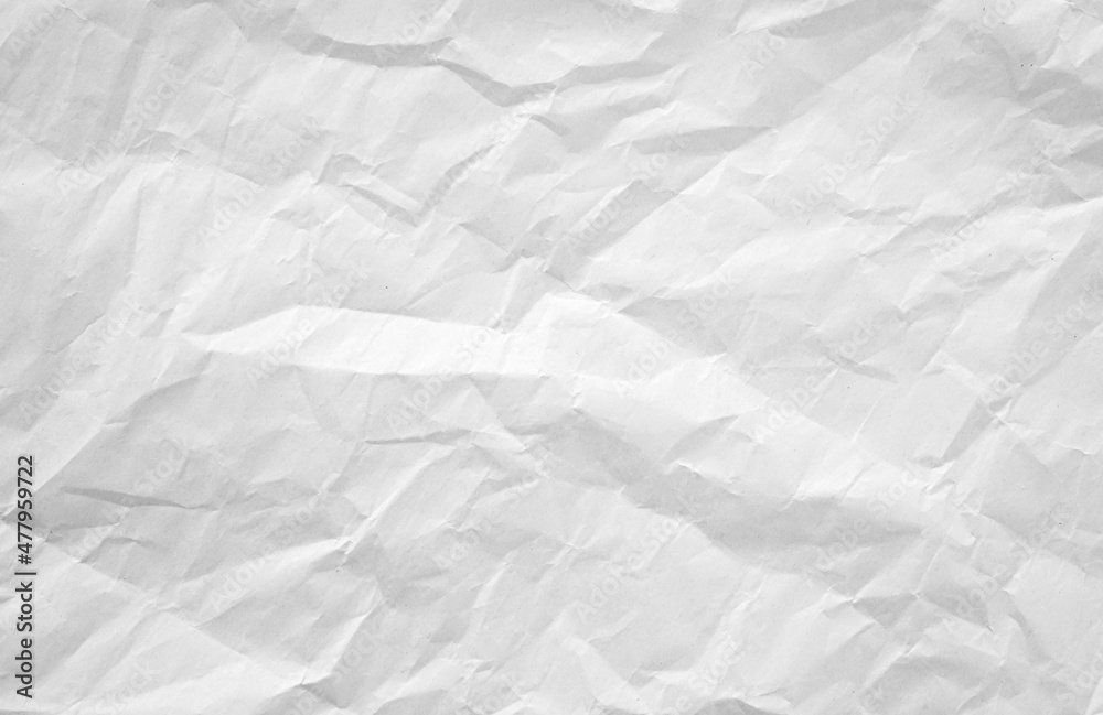 White wrinkle recycle paper background