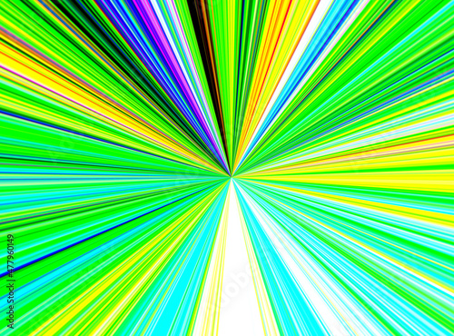 abstract background with rainbow