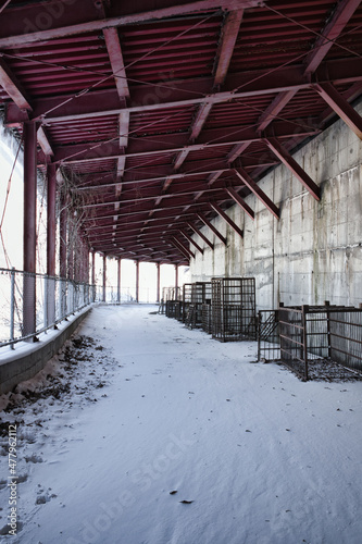 old abandoned building