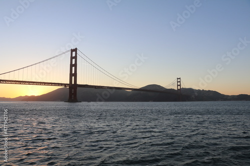 Amazing walk at the Golden Gate Bridge in San Francisco, United States of America. What a wonderful place in the Bay Area. Epic sunset and an amazing scenery at one of the most famous place.