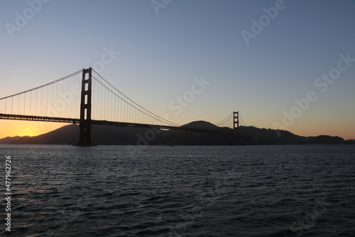 Amazing walk at the Golden Gate Bridge in San Francisco, United States of America. What a wonderful place in the Bay Area. Epic sunset and an amazing scenery at one of the most famous place.