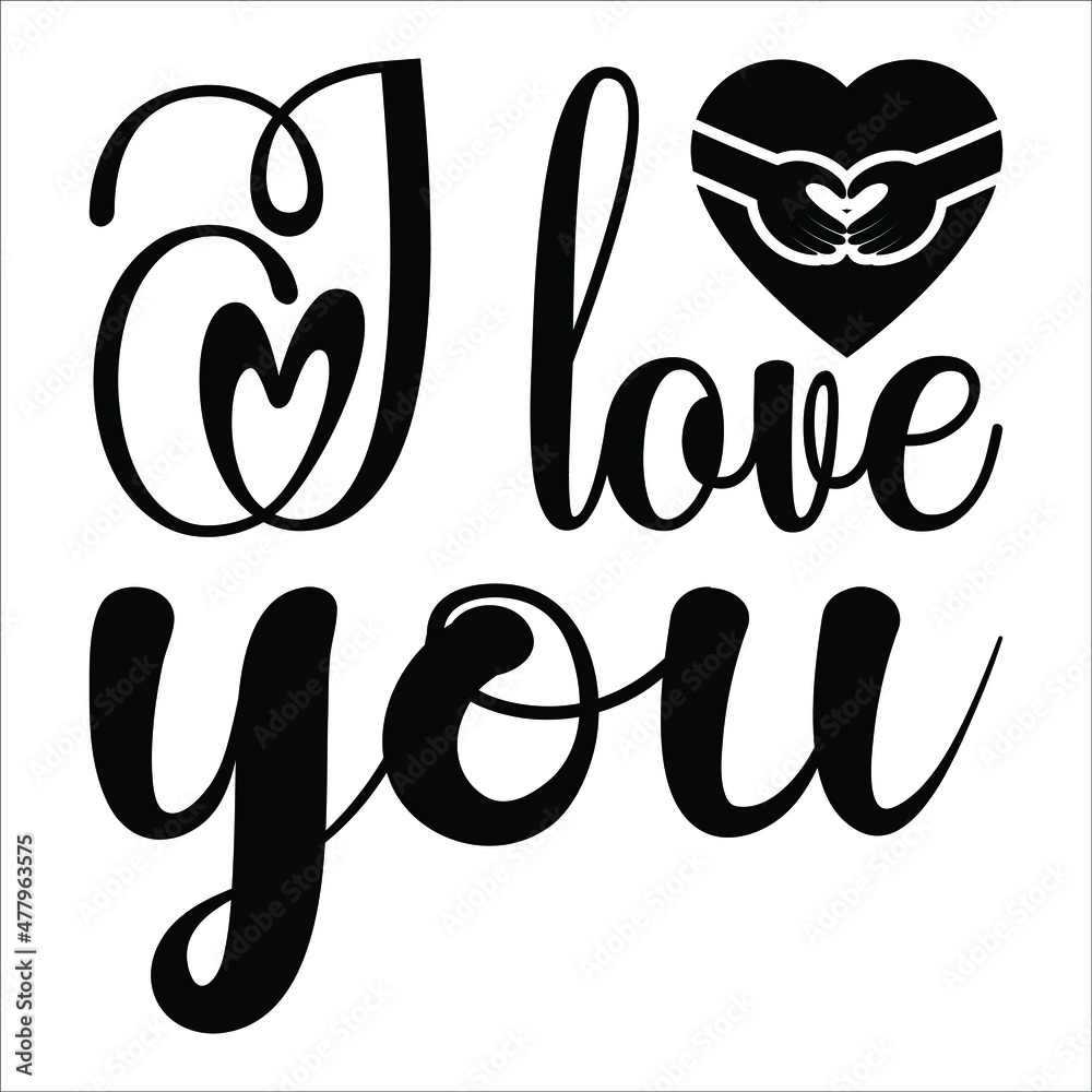 I love you, Hand drawn heart with arrow. hand written phrase vector valentine's day card. I love you, Hand drawn heart with arrow. hand written phrase vector valentine's day card.