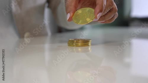 Bitcoin aufgestellt