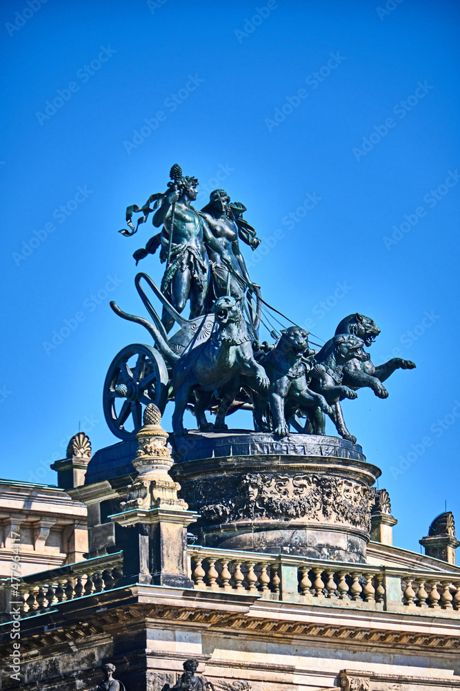 Fototapeta premium Dresden Semper Oper