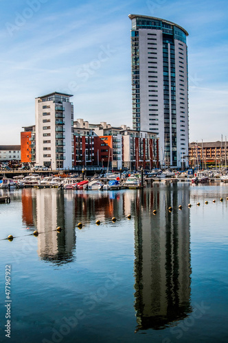 Swansea, Wales, UK. Marina