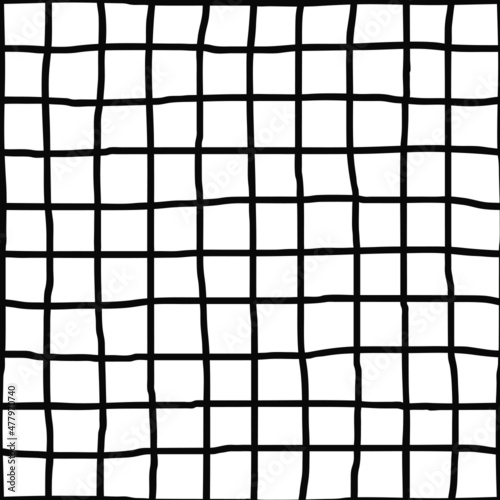 Wallpaper Mural Seamless pattern. Mesh, hand drawn. Shades of gray. Torontodigital.ca