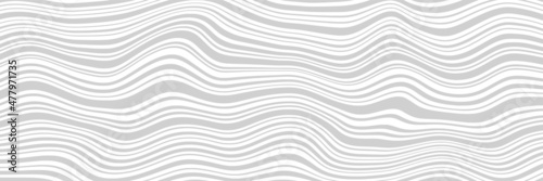  Abstract geometric background, curved lines, shades of gray. Vector design.