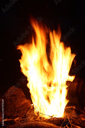 Fire In The Night © Ajay
