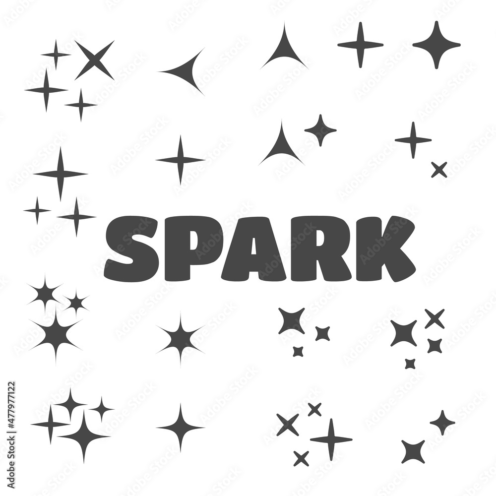 Black sparkles, glowing light effect stars. sparkles vector Black sparkles, glowing light effect stars. sparkles vector