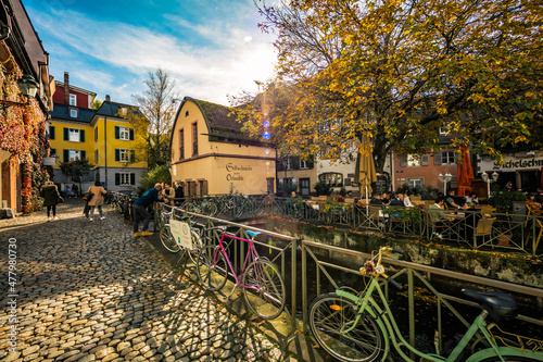 Freiburg im Breisgau – Gewerbekanal und Insel