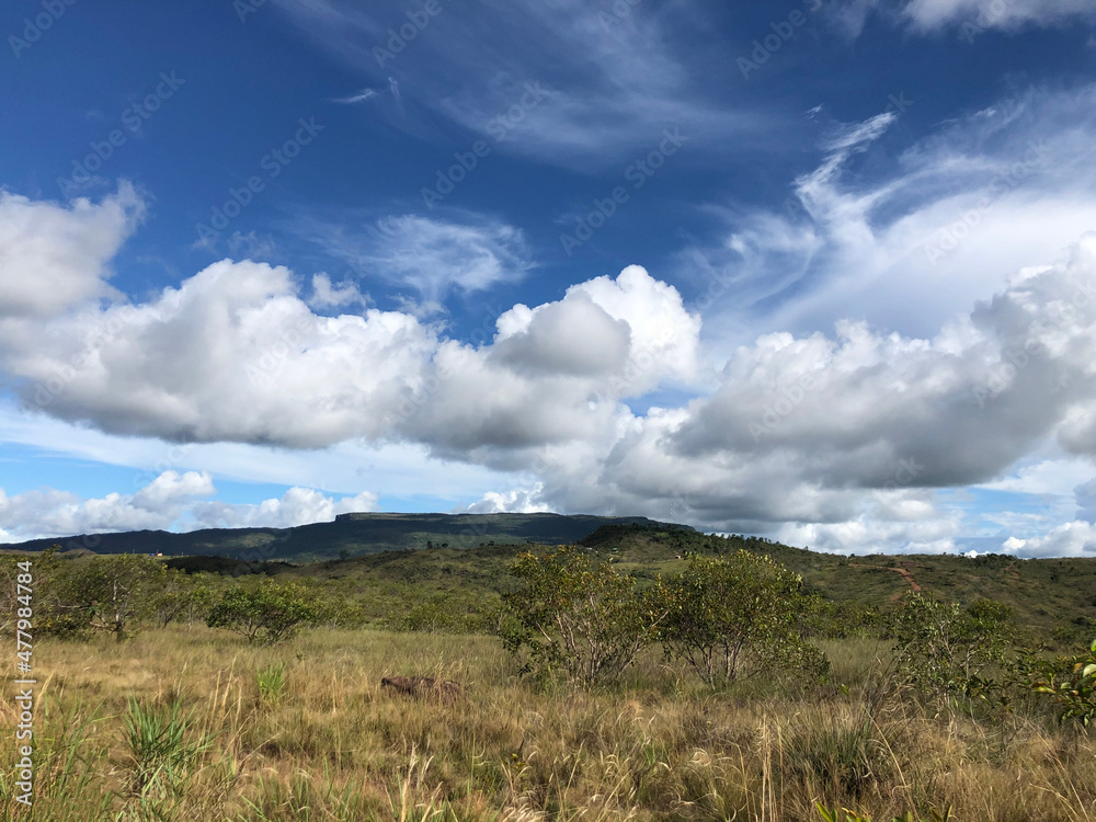 Landscape. Serra do Tepequém, Roraima - Brazil.