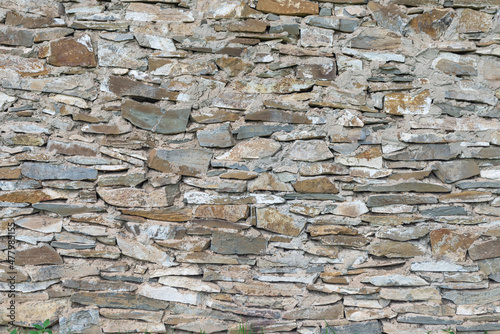 Wallpaper Mural Stone Background with mixed size stone Torontodigital.ca