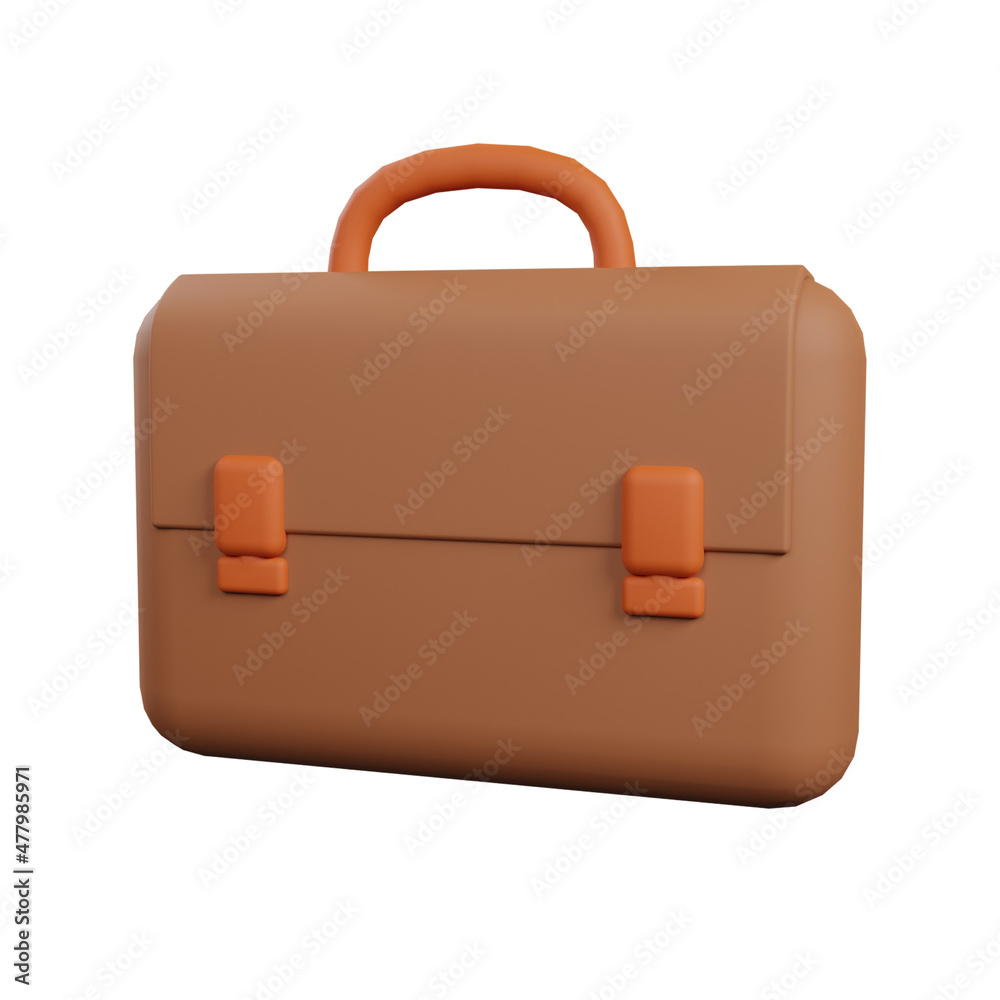 briefcase 3d icon briefcase 3d icon