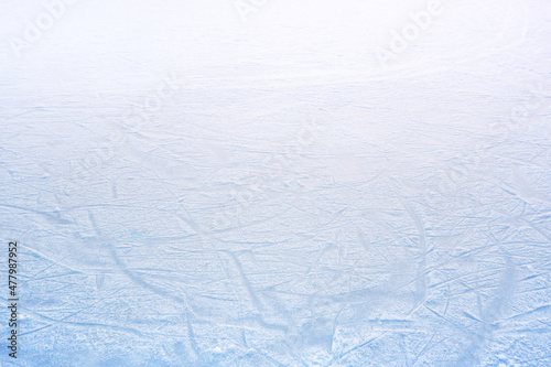 Obraz na płótnie texture of the surface of the ice rink w salonie