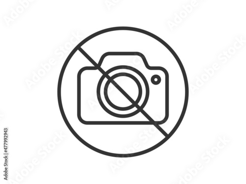 No photo available vector icon, default image symbol. Picture coming soon for web site or mobile app.