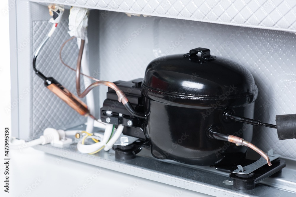 Refrigerator compressor motor Stock Photo Adobe Stock