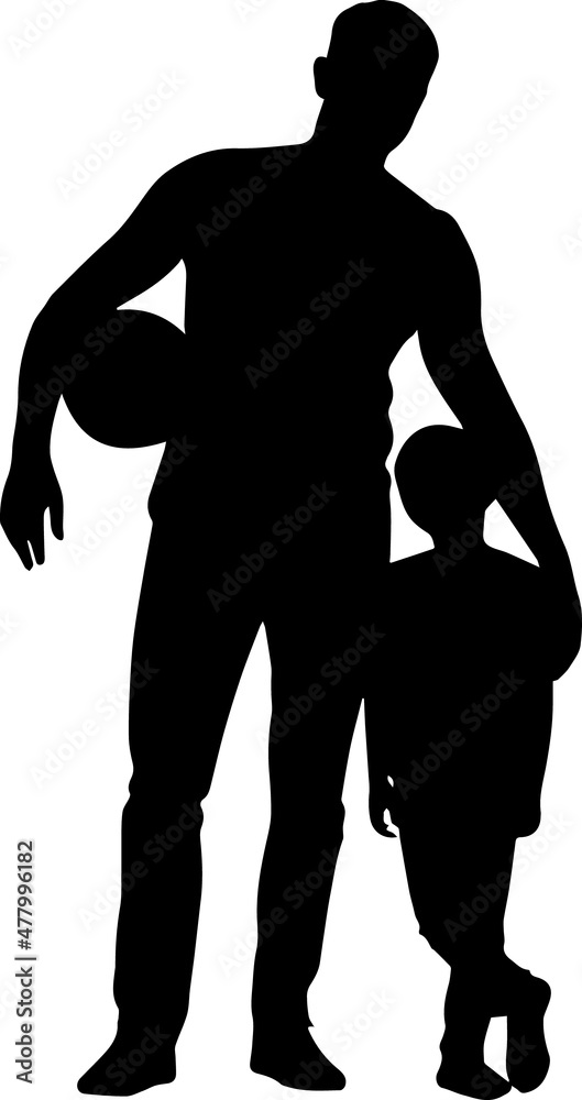 Father Silhouettes Father SVG EPS PNG