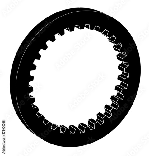 Isolated Gear Ring