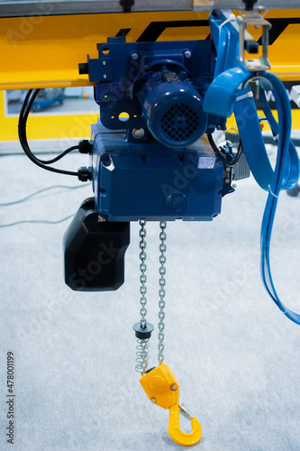 Electric chain hoist. Lifting mechanism
