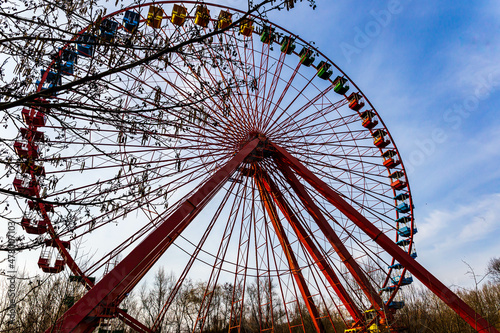 Riesenrad im ehemaligen Spielpark