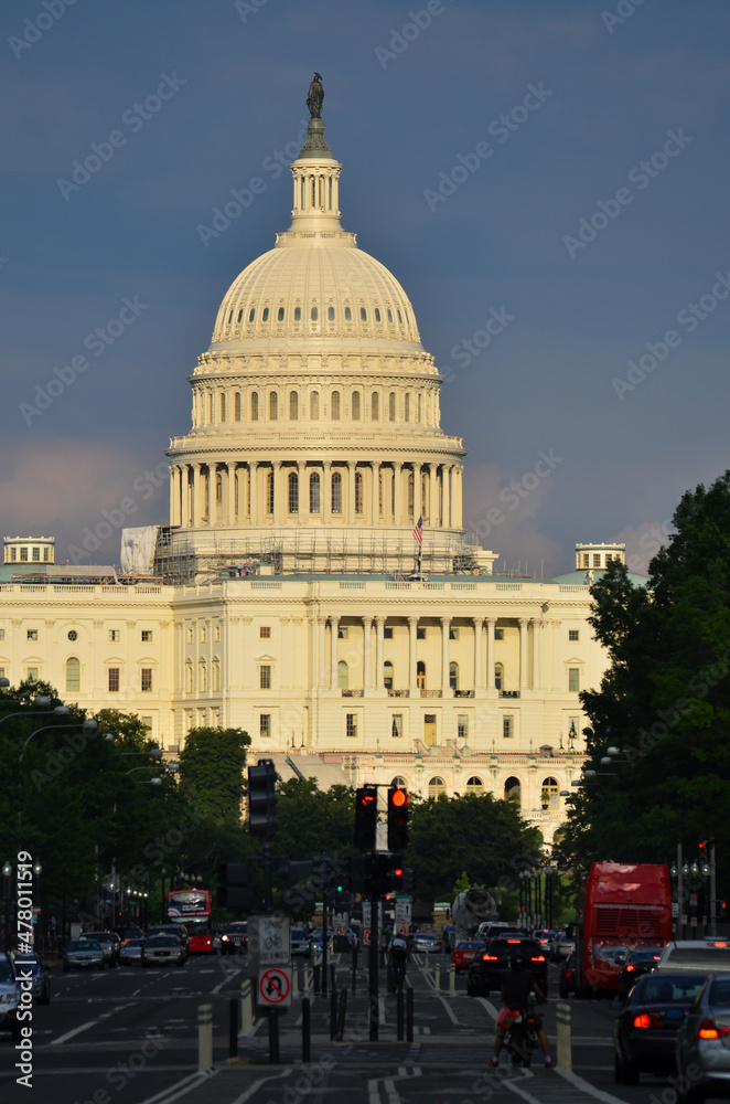 Obraz premium us capitol building - Washington dc united states