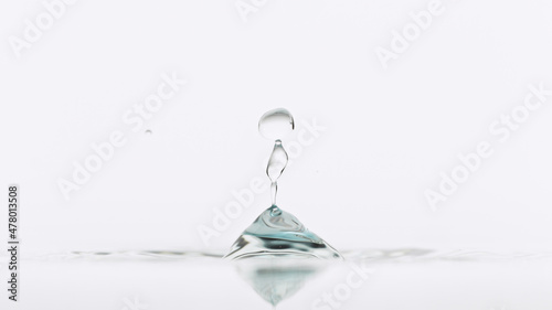 Water splash isolated on wh...