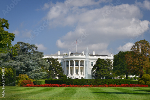 White House in Washington DC United States