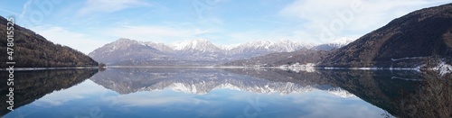 panorama of the lake