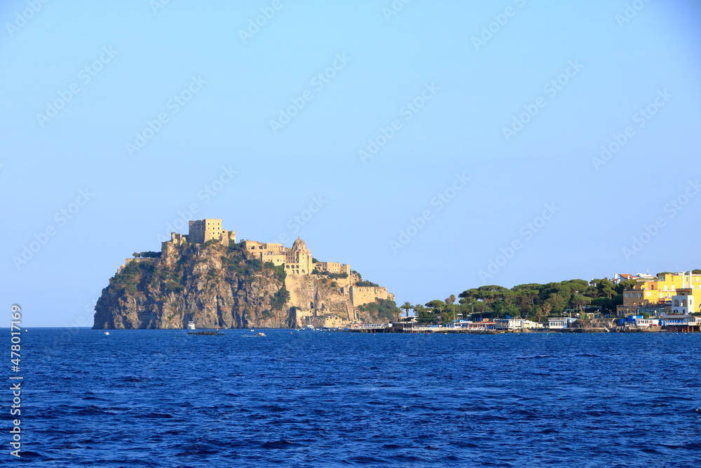 impressive Aragonese castell - Ischia island,Italy