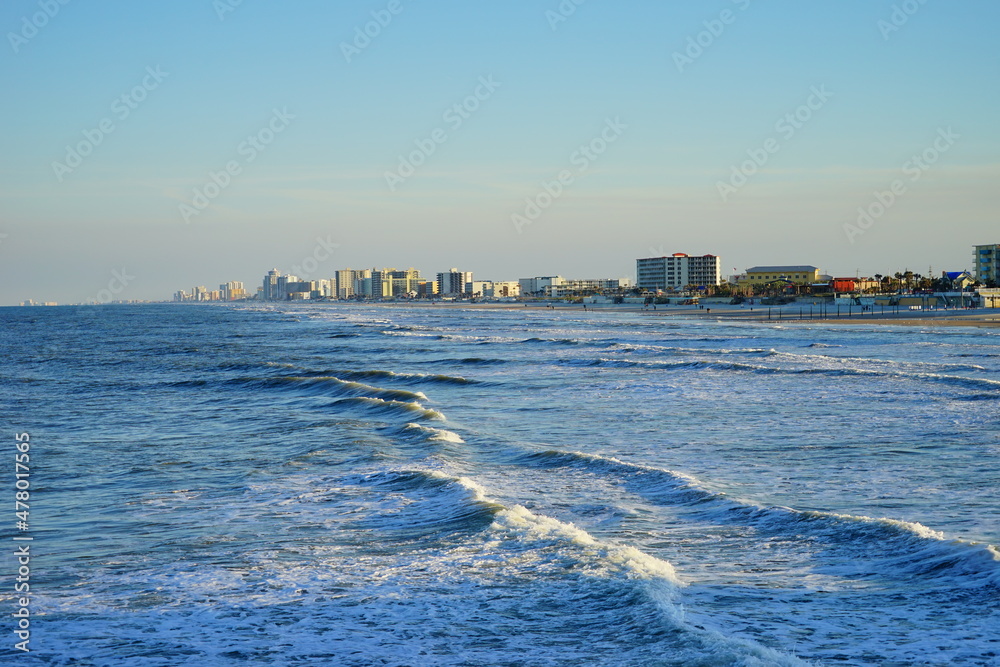 Beautiful Daytona Beach morning landscape, Florida, USA