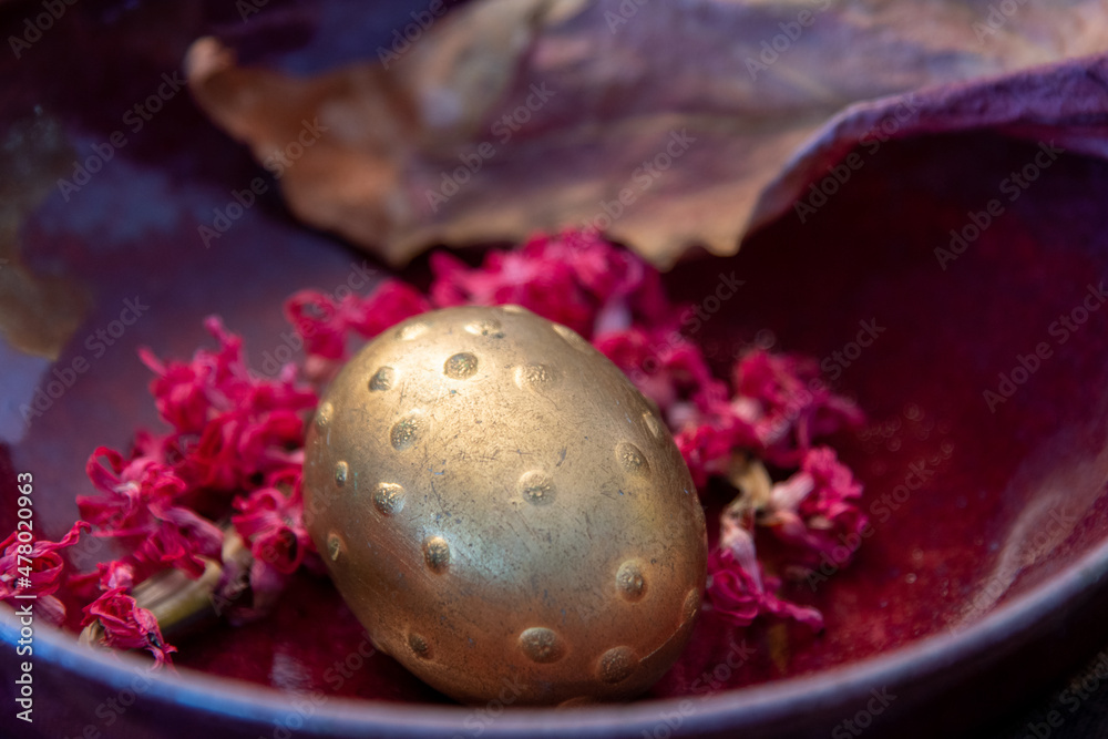 Obraz premium Eier Ei Osternest Ostern Stilleben