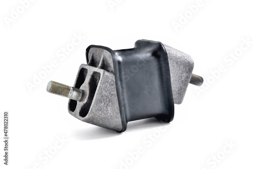 Φωτογραφία engine mount, rubber car engine mount for frame attachment, white background,  s