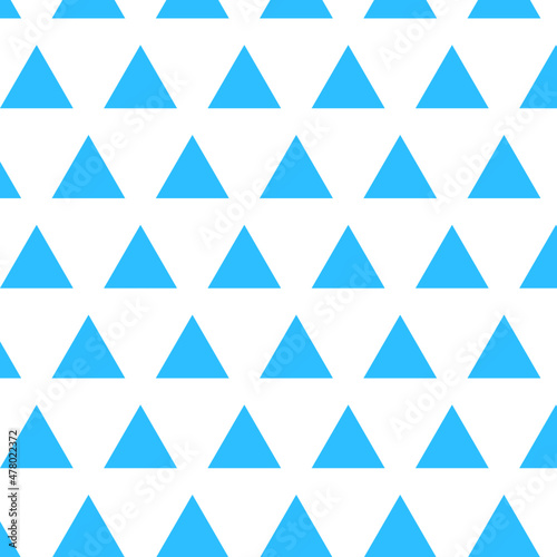 seamless pattern with triangles